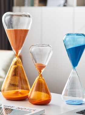 创意个性学生宿舍书桌沙漏计时器电视柜酒柜摆件办公室桌面装饰品