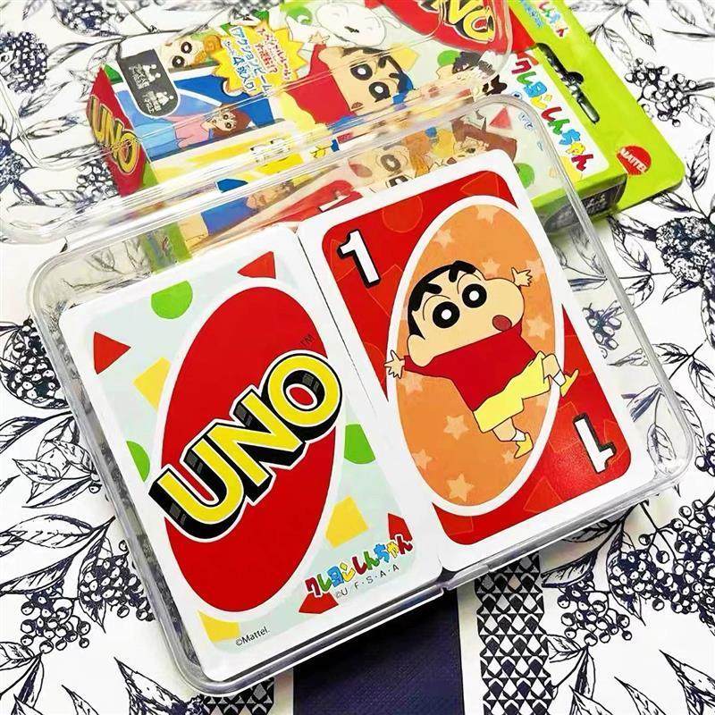 Ensky蜡笔小新UNO联名卡牌高颜值桌游卡片再版周边扑克牌娱乐用品,淘宝优惠券,粉丝福利购,淘宝优惠卷