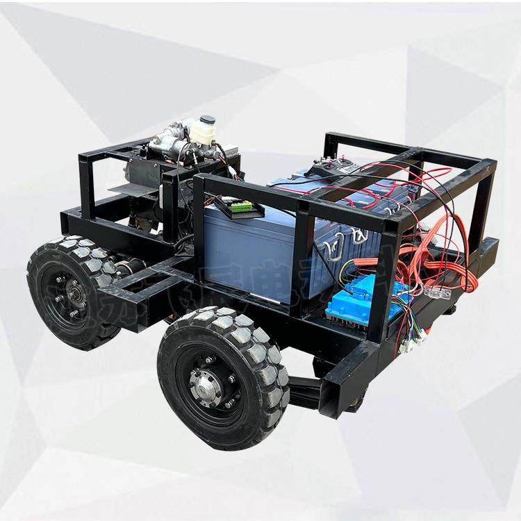 电动四轮实心轮胎大功率载重线控花车遥控手柄底盘前后遥控转向,淘宝优惠券,粉丝福利购,淘宝优惠卷