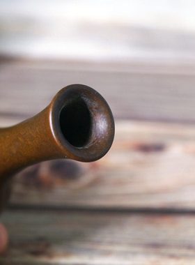 苏工铜复古净瓶梅瓶插花瓶茶道六君子香道配件桌面博古架摆件厂价