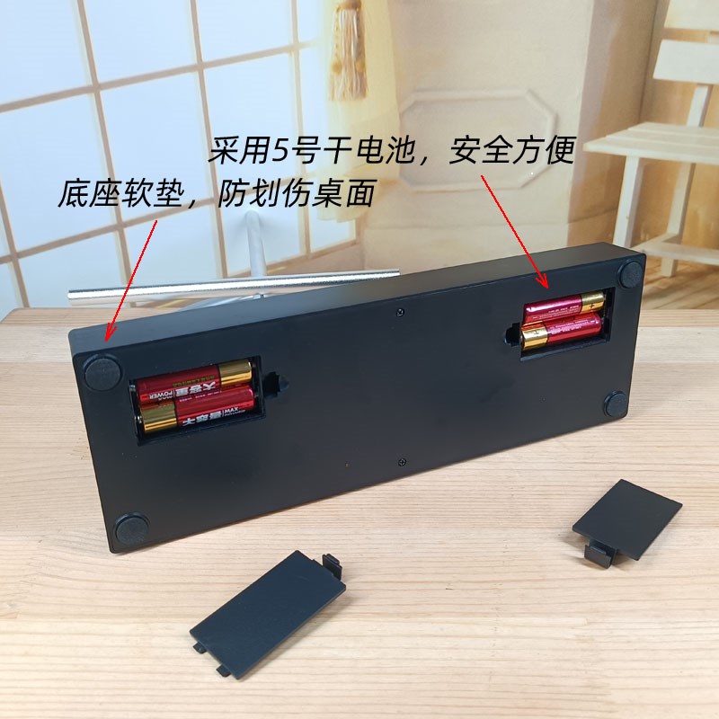 永动摆件办公桌办公室混沌摆旋转高档家居装饰科技感动态创意礼品 - 图2