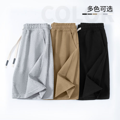 Jeep吉普运动短裤男款2026夏季新款薄款休闲五分裤大码抽绳裤子男 - 图1