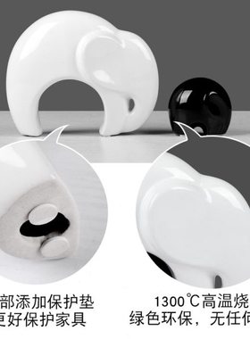 【母子情】创意陶瓷工艺品 时尚抽象装饰品 现代家居摆设品摆件