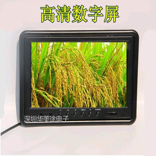 高清9寸车载显示器800x480汽车液晶屏监控器两路AV输入倒车显示器 - 图2