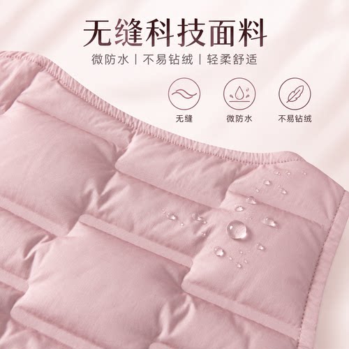 雅鹿羽绒马甲女2026新款时尚V领羽绒服内胆修身内搭鸭绒休闲背心 - 图2