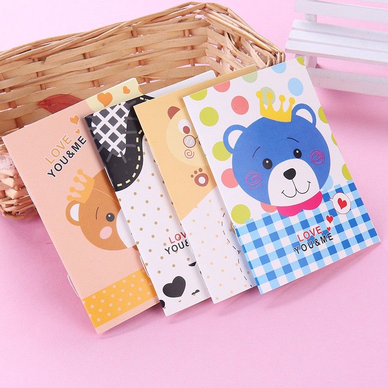 卡通小本子可爱记事本迷你口袋本创意文具儿童小礼品学生奖品实用 - 图1