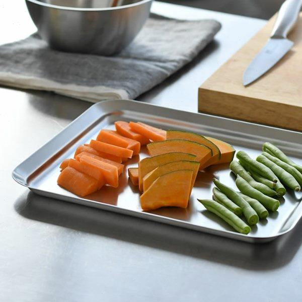 霜山304不锈钢托盘厨房食物收纳盘多功能沥水沥油网盘备菜盘方盘,淘宝优惠券,粉丝福利购,淘宝优惠卷