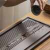 Bamboo tea tray flat single layer drainage tea tray Kung Fu tea set tea sea household large bamboo tea table with drainage