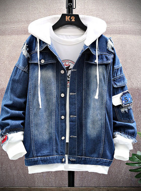 Fashion Winter  Chaquetas Hombre Jeans For Men Plush Handsom