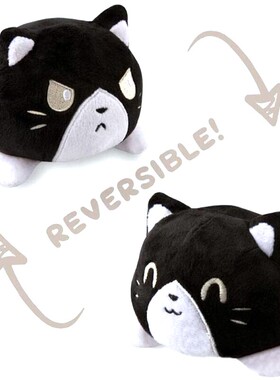 Reversible Cat Gato Kids Soft Gift Plushie octopus Plush An