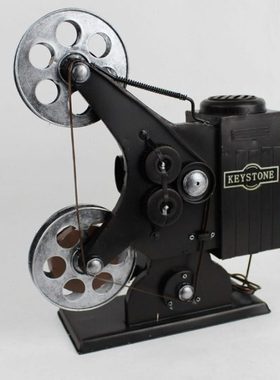 格嘉睿尔复古老式怀旧放映机模型摆件摄影道具装饰品咖啡馆摆设