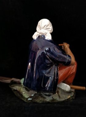 石湾陶瓷丰收在望摆件公司店铺开业礼品前台客厅艺术农民工艺摆设