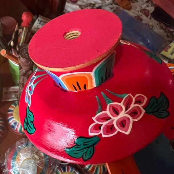 尼泊尔手工彩绘菩提木香插藏香专用大孔线香室内烧香炉家用摆件,淘宝优惠券,粉丝福利购,淘宝优惠卷