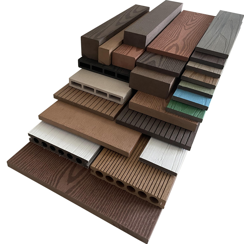 塑木条户外凉亭i葡萄架实心凳条椅条木塑方通塑木栅栏围栏墙板花 - 图3