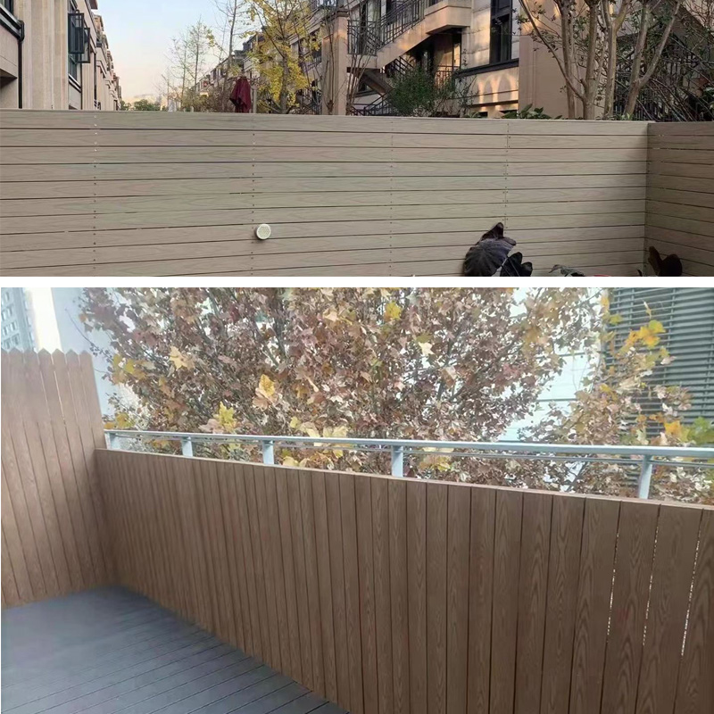 塑木条户外凉亭i葡萄架实心凳条椅条木塑方通塑木栅栏围栏墙板花 - 图2