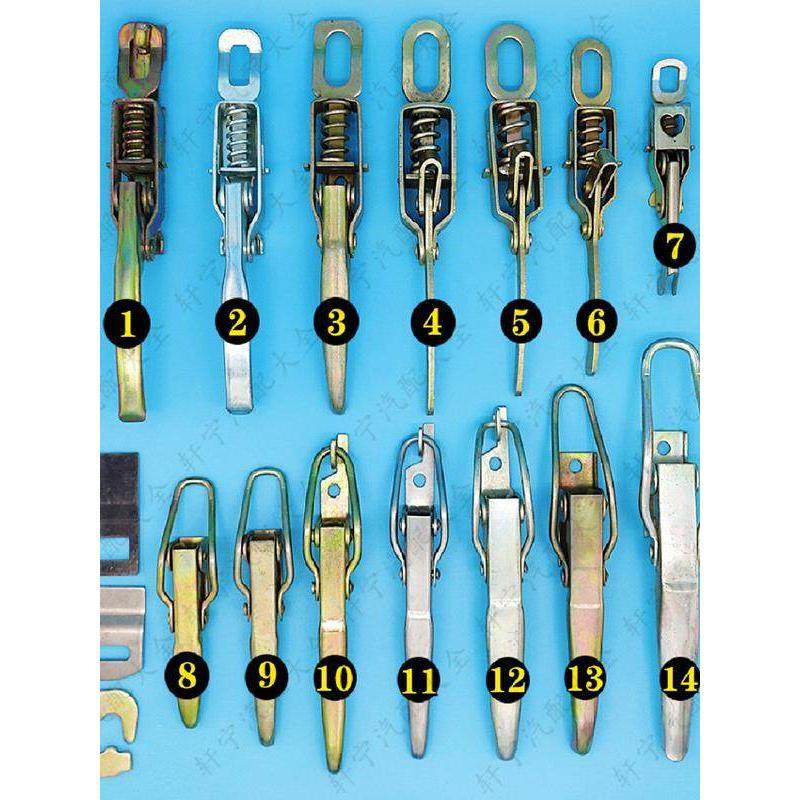 电动三轮车通用款锁扣货车厢门扣弹簧手扣栏板门锁钩车斗箱门挂勾,淘宝优惠券,粉丝福利购,淘宝优惠卷
