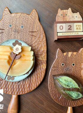 喵有型可爱龙猫日历摆件桌面日期万年历创意礼品生日搬家女生礼物
