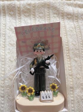 粘土人偶摆件定制礼物生日礼物情侣礼物结婚礼物