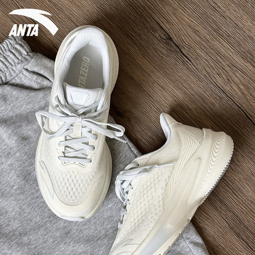 安踏毒刺7代女鞋减震跑步鞋2026新款中考体测跑鞋夏季透气运动鞋 - 图0