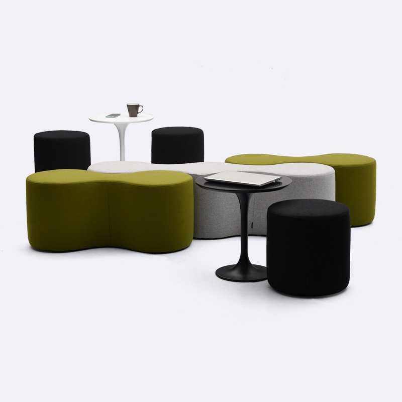 设计师创意组合沙发凳北欧异形布艺坐墩服装店客厅换鞋小墩子矮凳,淘宝优惠券,粉丝福利购,淘宝优惠卷