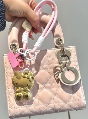 爆款卡通猫手机挂绳钥匙扣Kt猫包包挂饰汽车挂件件伴手礼qy