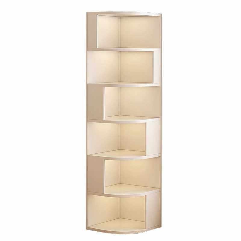 书柜客厅卧室转角家用墙角收纳边柜落地靠墙现代简易书架置物架,淘宝优惠券,粉丝福利购,淘宝优惠卷