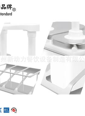 6升三头果酱泵SaucePumpDispenser便携式摆摊汉堡摊餐厅