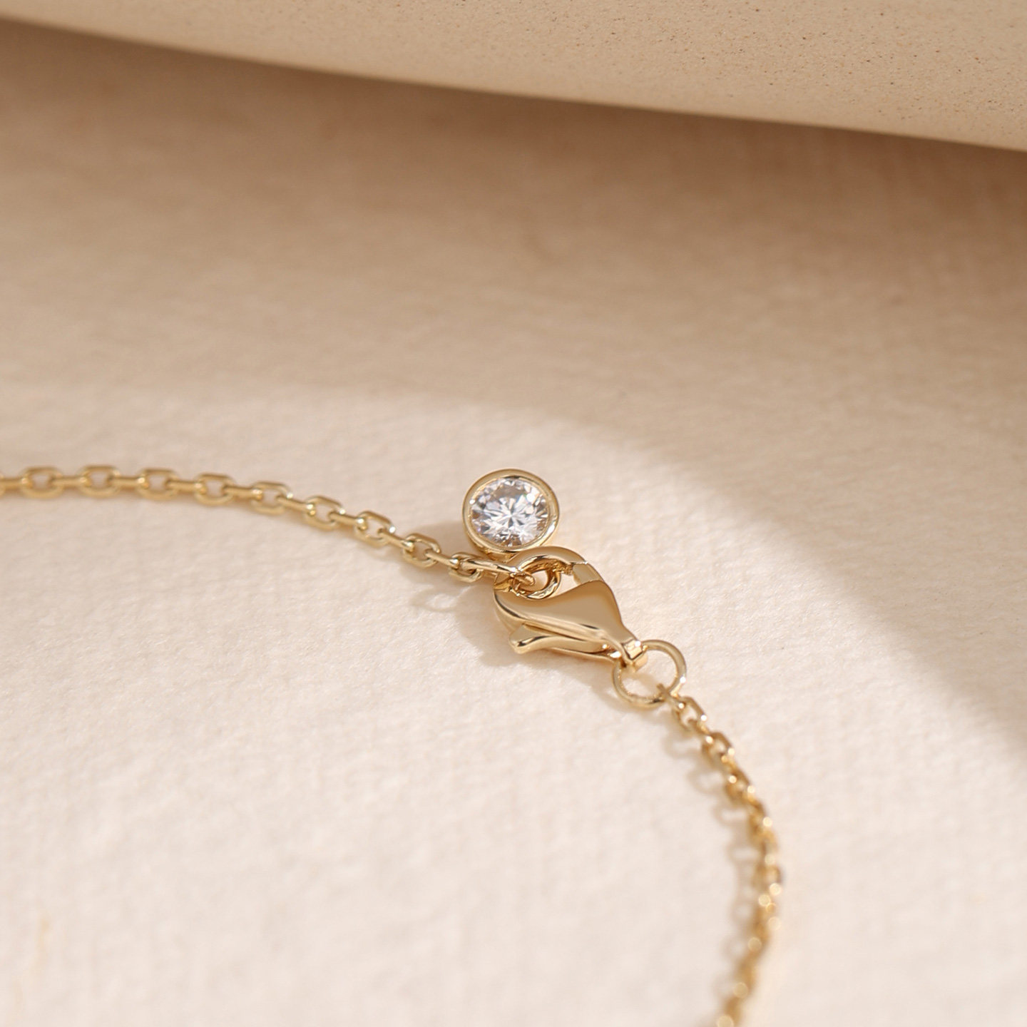 18K金培育钻石一克拉圆钻泡泡手链女单钻真钻手饰叠戴款,淘宝优惠券,粉丝福利购,淘宝优惠卷