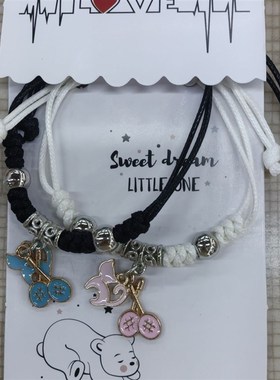 羽毛球手錬吊坠球l搭子手錬男女学生情侣闺蜜姐妹简约网红礼物定