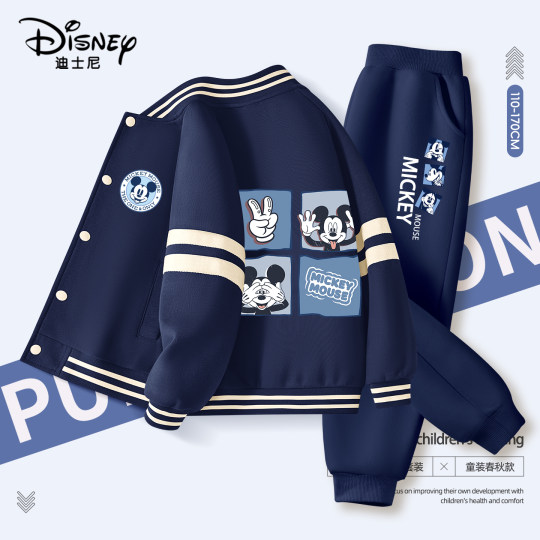 Disney Boys Autumn Suit 2025 New Sports
