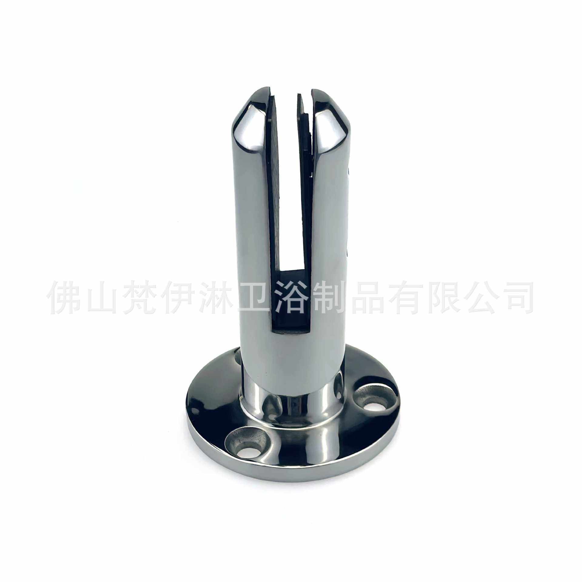 佛山不锈钢精铸圆柱泳池夹落地玻璃夹玻璃栏杆底座玻璃围栏固定夹 - 图2