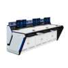 Command center console curved double workbench dispatch platform security central control monitoring room monitoring console