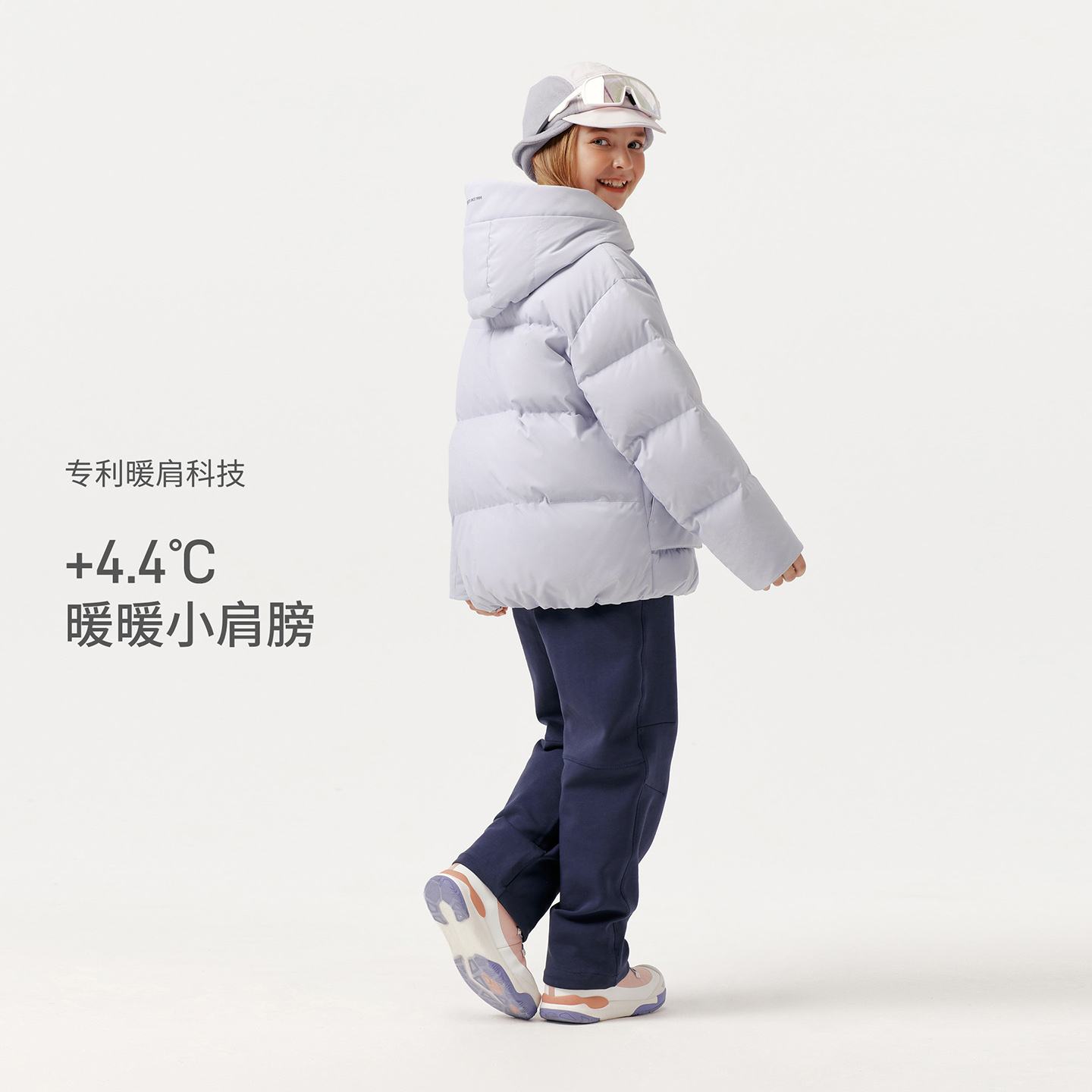 坦博尔短款连帽羽绒服男女童2025秋冬季新款户外防风加厚外套-AA - 图3