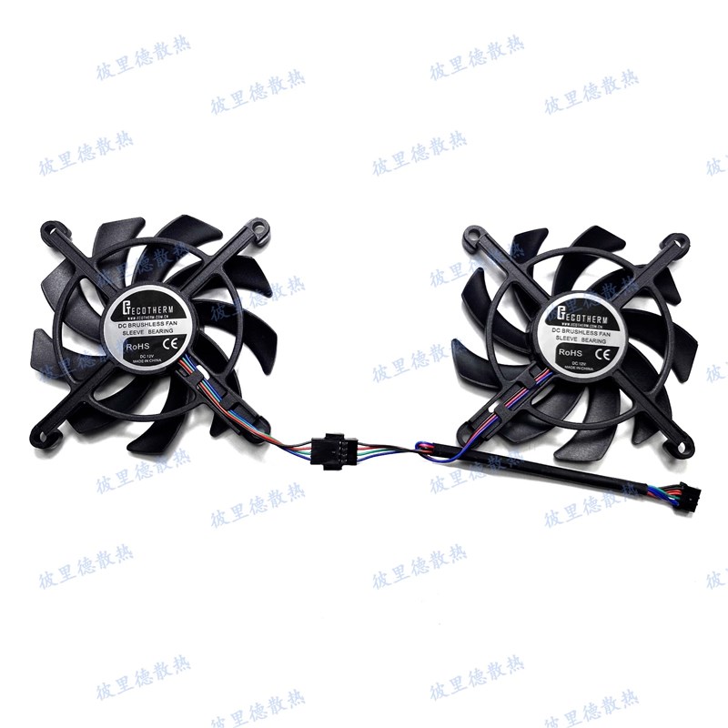 YESTON/盈通RX6600XT RX6600 6500 8GB GAEA大地之神显卡散热风扇 - 图2