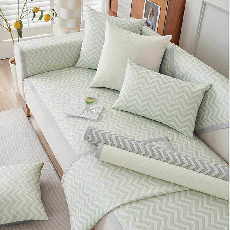 沙发罩冰丝沙发垫2023夏季新款防滑座垫小清新垫子藤席套罩盖布,淘宝优惠券,粉丝福利购,淘宝优惠卷