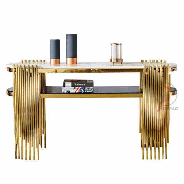 现代简约玄关桌意式轻奢不锈钢入户玄关台酒店大理石岩板玄关镜子,淘宝优惠券,粉丝福利购,淘宝优惠卷