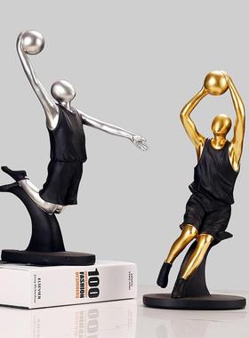 电视柜摆件桌面篮球运动员办公室装饰品客厅酒柜摆设乔迁新居摆设