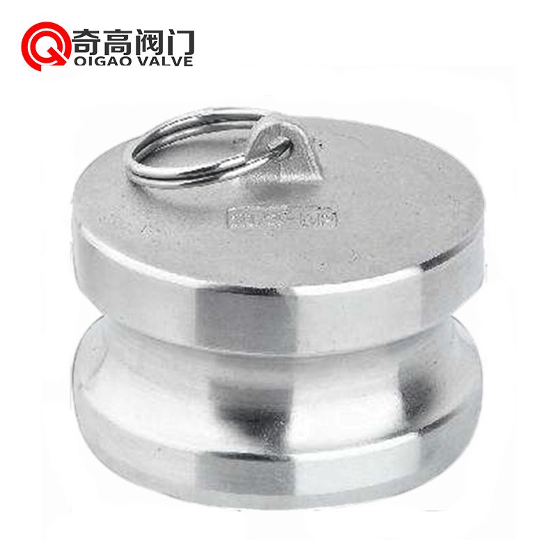 304不锈钢快速接头DP型 快装堵头 阳端防尘盖/接头/管接头4分6分 - 图1