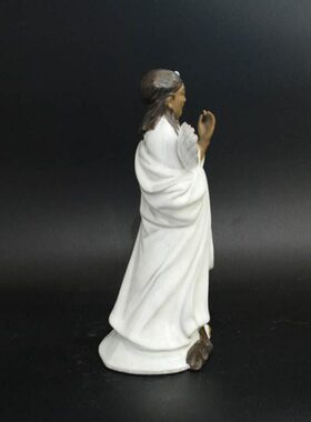 石湾陶瓷诸葛亮摆件 家居艺术饰品三国人物礼品摆设 神机妙算孔明