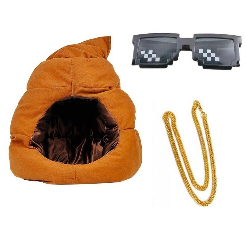 粑粑头套屎粑粑小潮院长同款粑粑屎大便帽子便便狗屎头套沙雕搞笑,淘宝优惠券,粉丝福利购,淘宝优惠卷