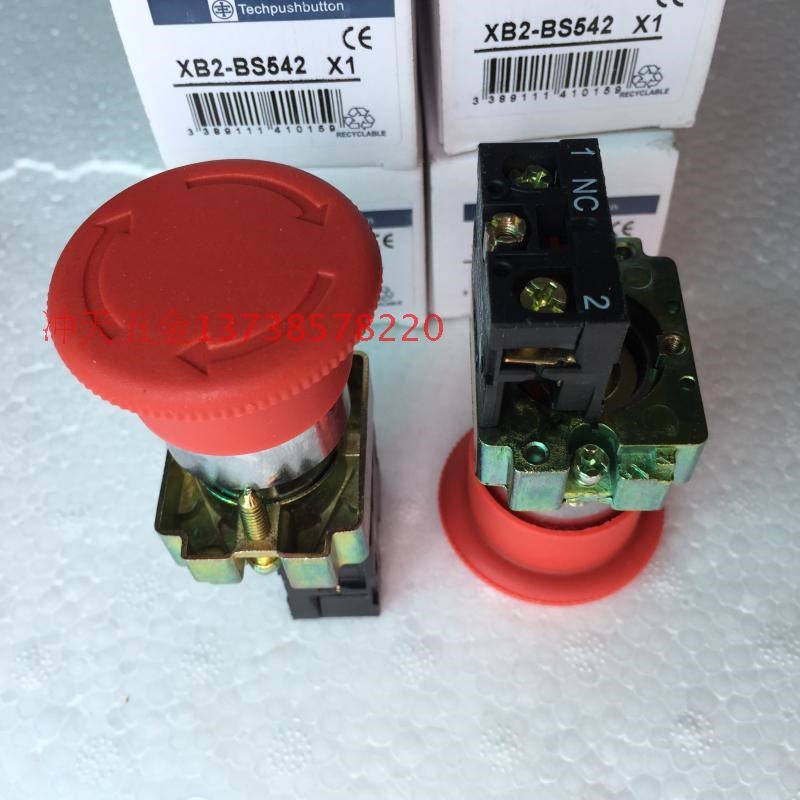 天洲电器NP2/XB2-BS542急停按钮开关ZB2-BE102C常闭1-2 NC 银触点 - 图3