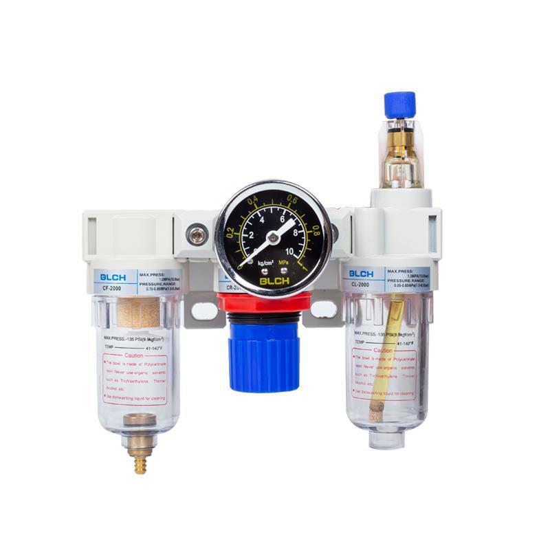 三联件气源处理器调压阀空压机油水分离过滤器气压自动调节afc200 - 图3