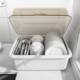 Shop storage box, cupboard, tableware box, bowl, plate, and lid, put bowls, household kitchen drain, dish rack, Changjiaqin