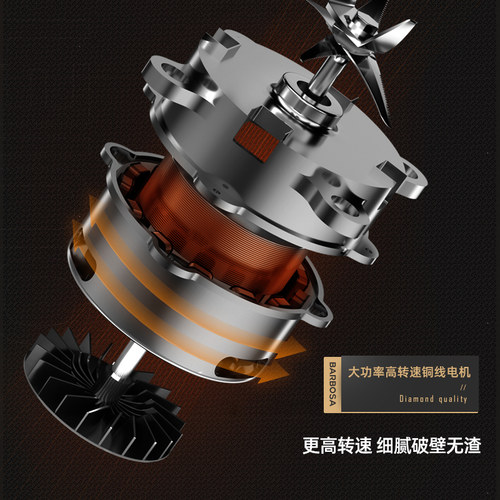 德国商用豆浆机现磨早餐店用无渣免过滤大容量大功率豆腐脑破壁机 - 图3