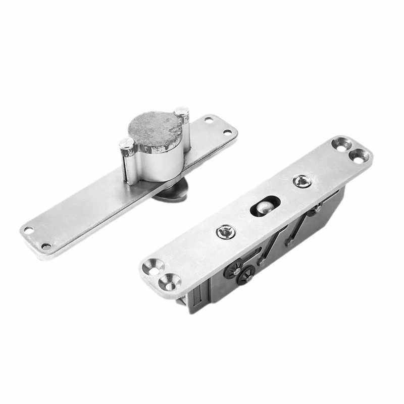 木门偏轴门中轴门五金360度旋转门配件自动回位90度定位地弹簧 - 图3