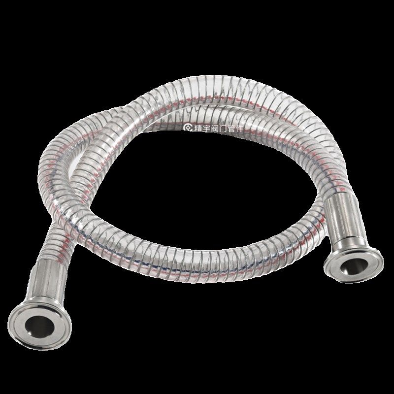 工业级透明PVC钢丝塑料管304快装软管水管油管快卡扣压式接头总成,淘宝优惠券,粉丝福利购,淘宝优惠卷