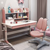 Desks, children's study tables, bedroom boys and girls tables, liftable desks and chairs combination, primary school students' solid wood writing desks