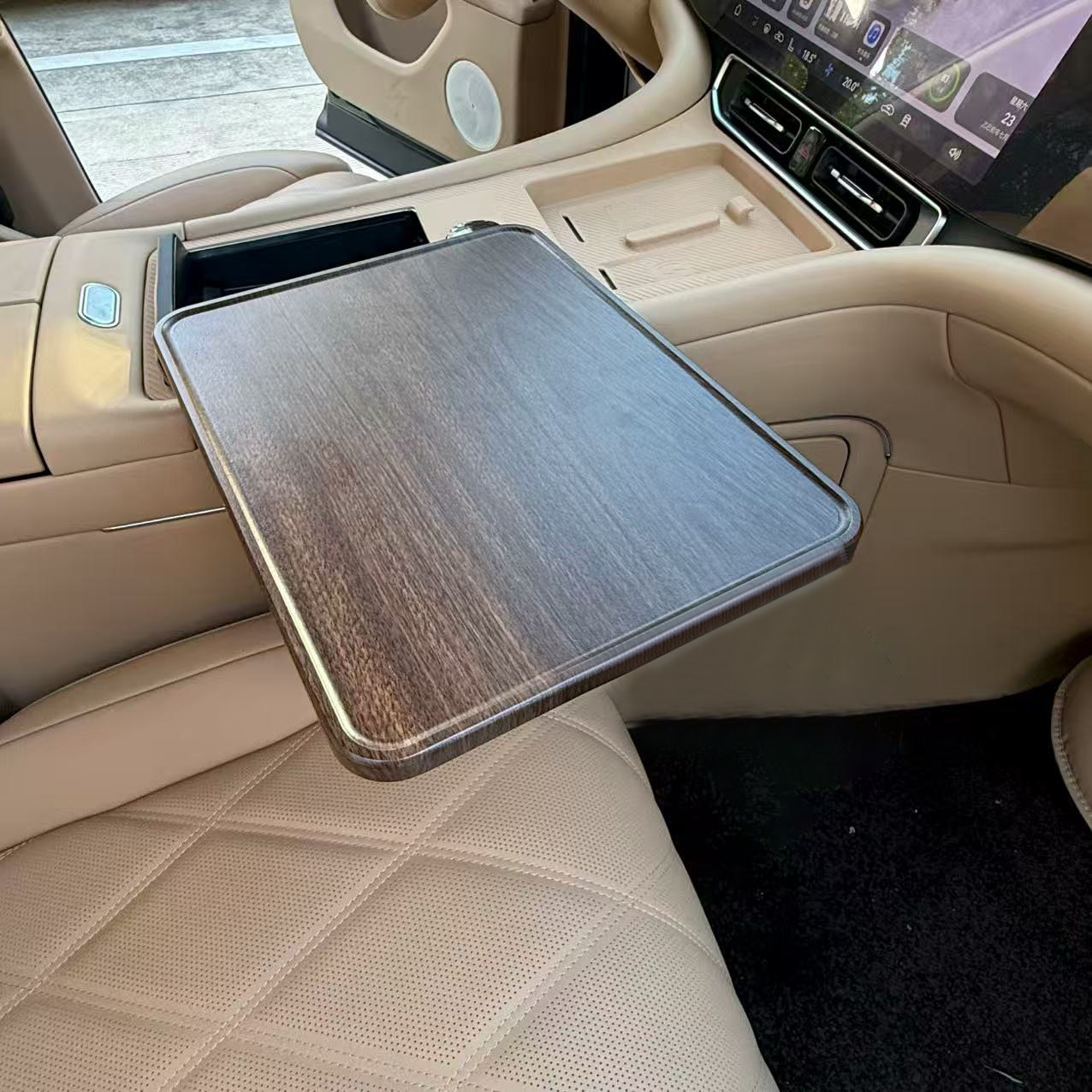 问界M5 7 9 车载悬浮小桌板铝合金支架多功能可旋转小桌板,淘宝优惠券,粉丝福利购,淘宝优惠卷