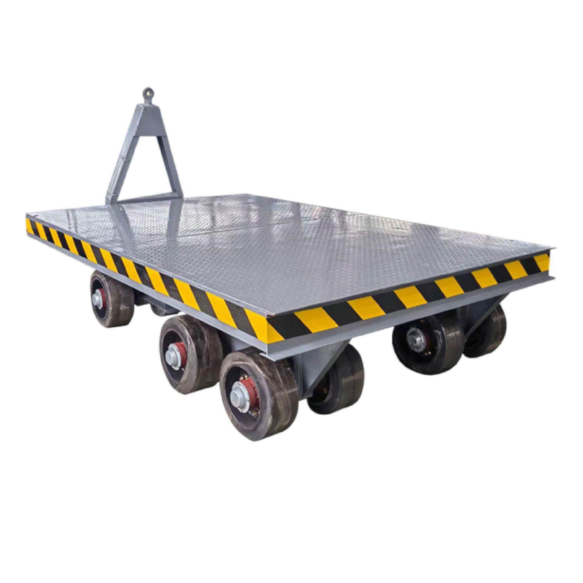 山东厂家牵引式平板拖车大吨位重型货转运车货物托盘运输车配件,淘宝优惠券,粉丝福利购,淘宝优惠卷