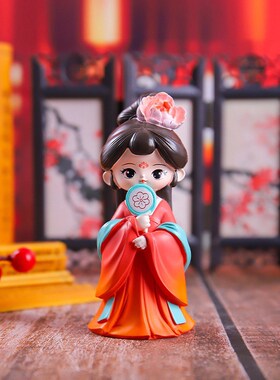 国潮风系列古韵十大美女小w摆件树脂工艺品精致小礼品生日礼物